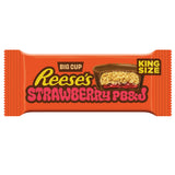 REESE'S PB&J Strawberry Big Cup King Size Peanut Butter Cups, 2.8 oz