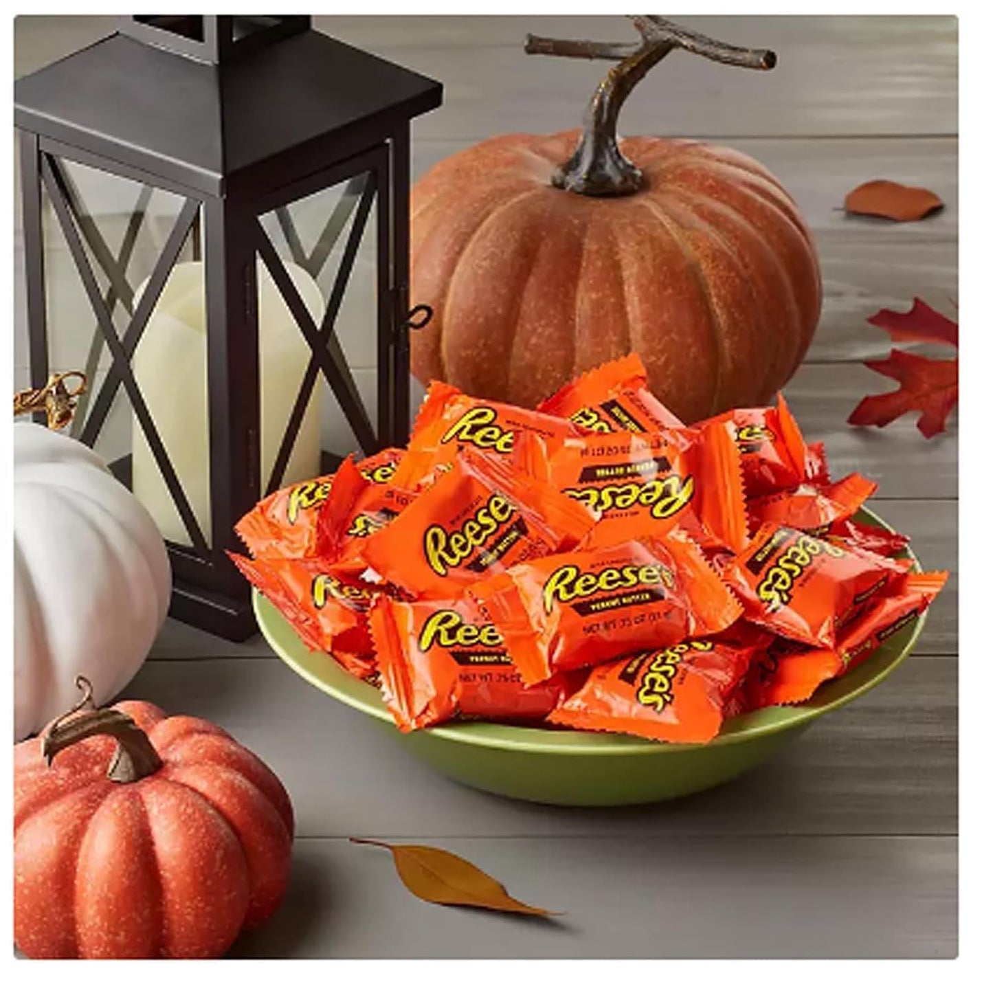 Maryse 's Place Milk Chocolate Easter ReecesPeanut Butter Cups Snack Size Candy, Halloween Candy 5Lb-Individually Wrapped Miniature Size