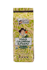Coffee Fool's Organic Fair Trade Colombian Supremo (Drip Grind)