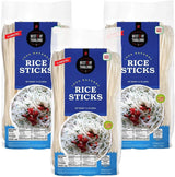 Best of Thailand Rice Noodle Sticks | Great for Traditional Thai, Vietnamese, Chinese, Japanese Stir Fry & Soups | Non-GMO, Gluten-Free, Kosher