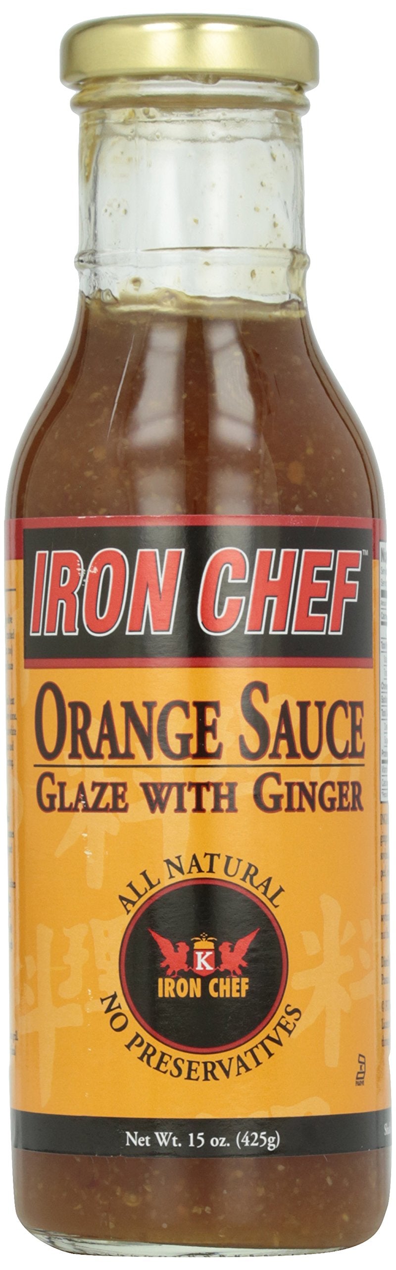 Iron Chef Orange Ginger Sauce, 15 oz
