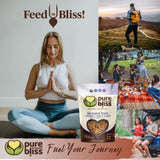 Pure Bliss Organics No Sugar Buzz Cashew Raisin Granola, Certified Organic and Gluten Free, Vegan, Non GMO, Low Glycemic, Low Sugar Alternative, Date