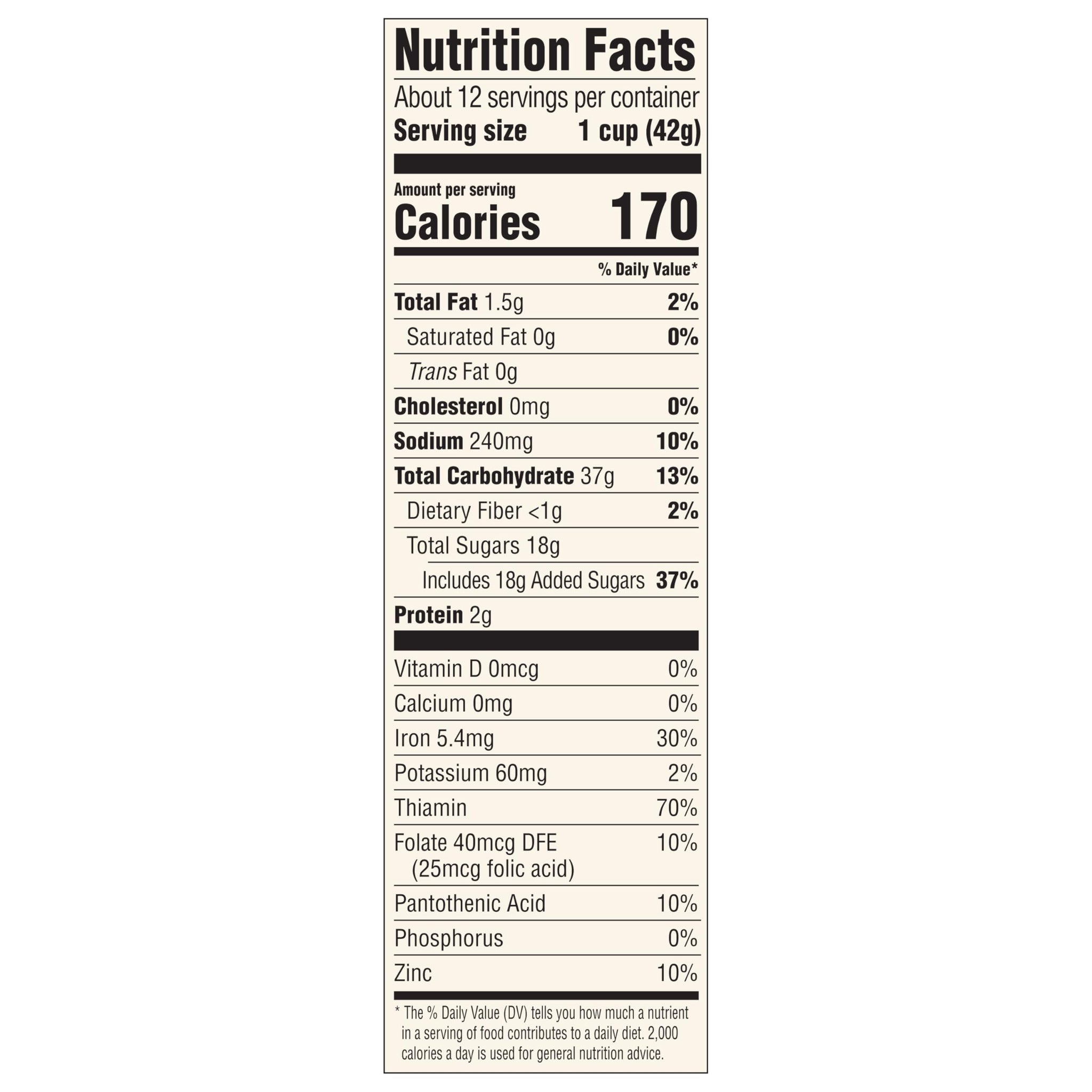 Mom's Best Crispy Cocoa Rice Cereal, Chocolatey Breakfast Cereal Made with Real Cocoa, Natural Flavor, No High-Fructose Corn Syrup, No Artificial