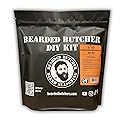 Bearded Butchers Tailgater Bratwurst DIY Kit - Create Mild, Cheesy, and Savory Homemade Brats - Includes Our Tailgater Seasoning, 32mm Collagen