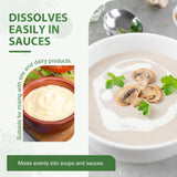 Soeos Garlic Powder, Granulated, 22 oz (1.3 lb) 624g, Pure Garlic Seasoning, Granulated Texture for Cooking, Marinades & Sauces.