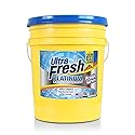 Ultra Fresh Platinum Liquid Laundry Detergent Washing Soap for All Machine Types, Up to 640 Loads, 5 Gal, Fresh Linen - Household Cleaning Supplies
