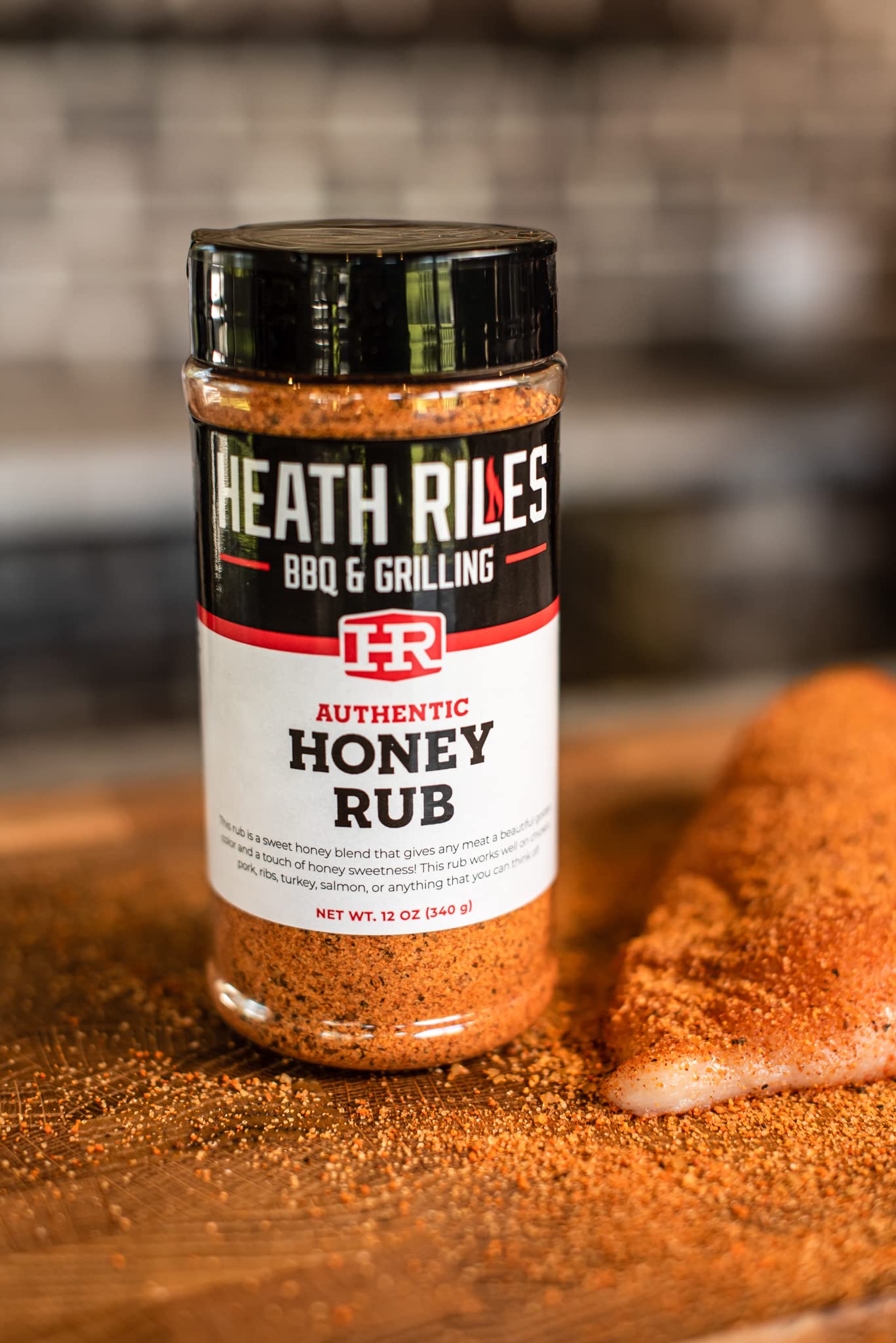 Heath Riles BBQ Honey Rub Combo with Refill Bag (1 Rub, 1 Refill Bag), Competition Winning Products from Pitmaster Heath Riles