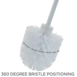 Bath Bliss Coutour Toilet Brush and Holder