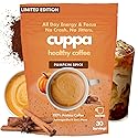Cuppa Pumpkin Spice Mushroom Coffee with Adaptogens & Superfoods - Lion’s Mane, Ashwagandha & Cordyceps. Adaptogens + MCT to support natural energy