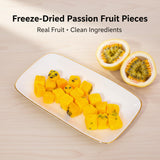 MOCKRAND Freeze Dried Passion Fruit 8.81oz /250g, Pure Passionfruit Chunks, Dehydrated Dried Passion Fruit Frozen for Tea, Drinks, Smoothies, Baking