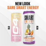 C4 Smart Energy Drink - Sugar Free Performance Fuel & Nootropic Brain Booster, Coffee Substitute or Alternative | Tropical Passionfruit 12 Oz - 12