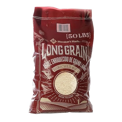 Member'sMark Long Grain White Rice, 50 Pound - SET OF 2