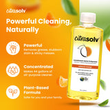 Citra Solv Concentrated Household Cleaner & Degreaser -Valencia Orange Scent 8 fl oz Safe, Effective, and Versatile Cleaning Solution, Natural