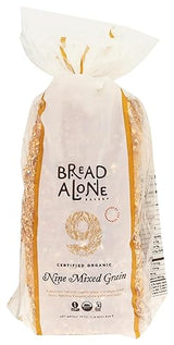 Bread Alone, Organic Nine Mixed Grain, Pullman Loaf, Sliced, 22 oz