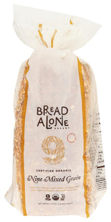 Bread Alone, Organic Nine Mixed Grain, Pullman Loaf, Sliced, 22 oz