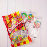 Mini Swirl Lollipops, Rainbow Suckers, Individually Wrapped Candy, Party Favors, 14 Count