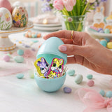 Easter Solid Milk Chocolate Mini Bunnies - 1 Pound Bulk Bag Individually Foil Wrapped Easter Chocolate Bunnies Candy for Easter Baskets, Egg Hunts