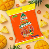 Jarritos Spicy Gummies 7oz Bag - 12 Pack - Mexican Candy Chili Infused Gummies with Fruity Flavors - Sweet, Tangy & Spicy Vegan Chewy Snack Treats