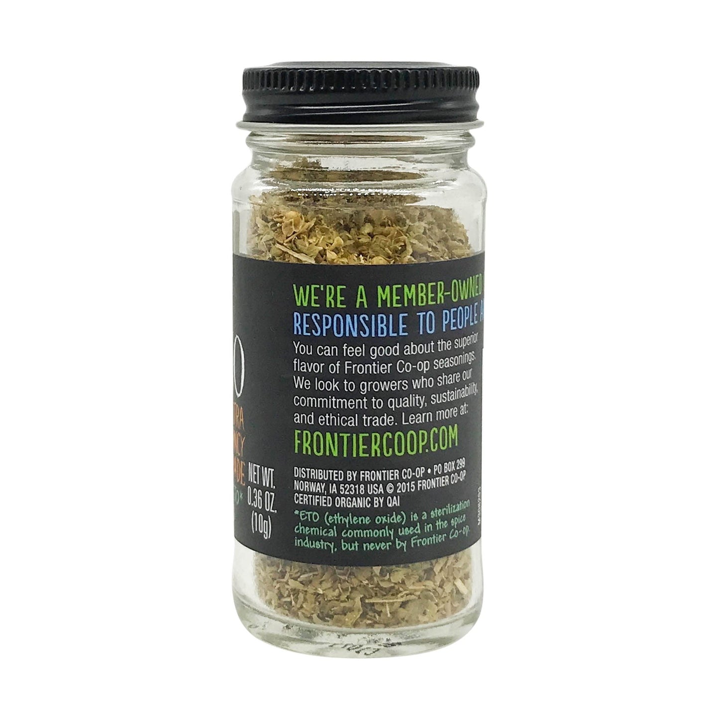 Frontier Organic Oregano Leaf, 0.36 OZ