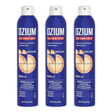 Ozium A807035-3 8 Oz. Air Sanitizer & Odor Eliminator for Homes, Cars, Offices and More, Vanilla Scent - 3 Pack