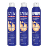 Ozium A807035-3 8 Oz. Air Sanitizer & Odor Eliminator for Homes, Cars, Offices and More, Vanilla Scent - 3 Pack