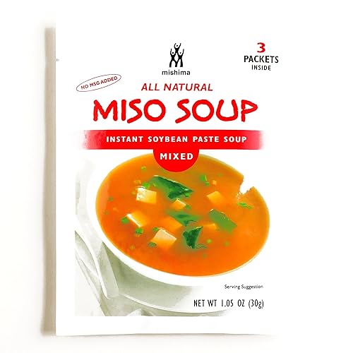 Mishima Mixed Miso Soup 1 oz each (3 Items Per Order)