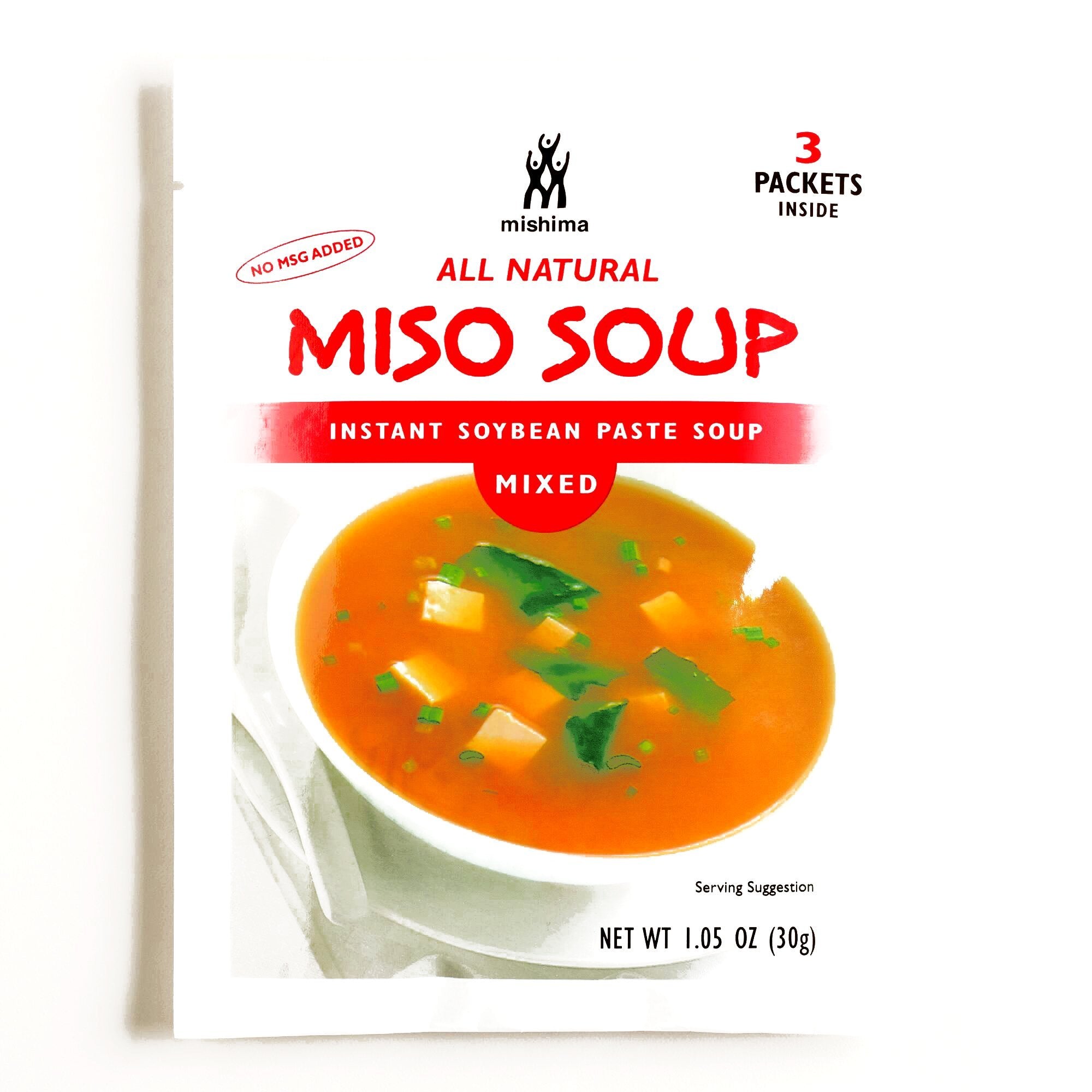 Mishima Mixed Miso Soup 1 oz each (5 Items Per Order)