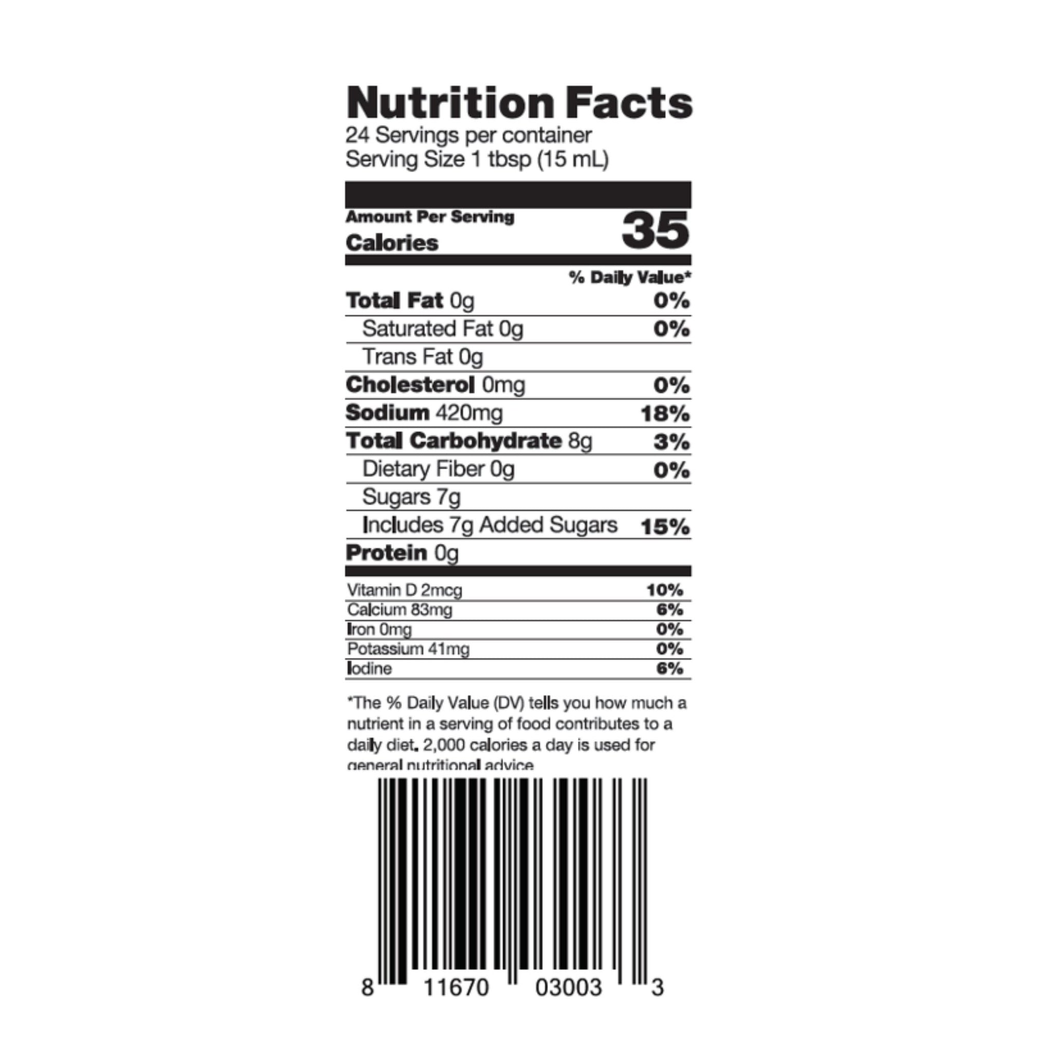 Oceans Halo Organic Soy Free Teriyaki Sauce, 12 FZ