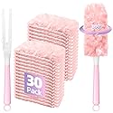 30 Count Duster Refills Compatible with Swiffer Handle, 360° Multi-Surface Duster Refills with 1 Handle, Dusters with 5X Microfibers for Cleaning