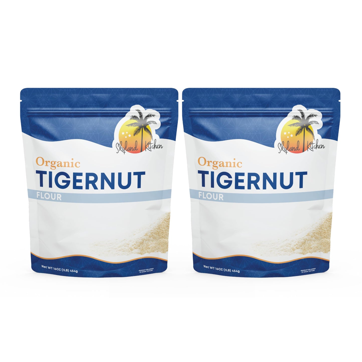 Skyland Kitchen Organic Tigernut Flour, Keto, Paleo, Nut-Free, Non-GMO and Gluten Free, Vegan Baking Flour for Cookies, Pancakes, Bread and Pastries