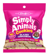 Stauffer's Simply Animals Glazed Cinnamon - Pack of 3 - Delicious and Fun for the Whole Family - 6 Fun Animal Shapes - Simply Fun and Nostalgic