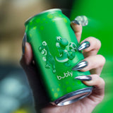 bubly Sparkling Water, The Super Mario Galaxy Movie Lime, Zero Sugar & Zero Calories, 12 Fl Oz Cans (Pack of 8), Packaging May Vary