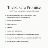 SAKARA Plant-Based High-Protein Granola Mix - Nutrient-Rich Ingredients, Vegan, Gluten-Free, Non-GMO, No Sugar Granola, Supports Satiation and Boosts
