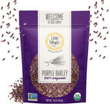1000 Springs Mill - Organic Purple Barley | Used for Cereals, Salads, Whole Wheat Bread, Fresh Barley Flour, Sprouting Seeds, and more | Bulk Dried