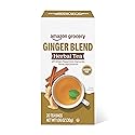 Amazon Grocery, Ginger Blend Herbal Tea Bags, Caffeine Free, 20 Ct
