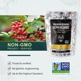 Soeos Premium Szechuan Peppercorns,Pack of 100 (113g*100), Authentic Sichuan Red Peppercorn, Numbing and Tingle Effect, Less Seeds, Strong Flavor
