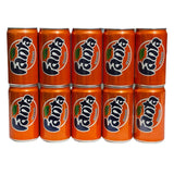 BLESSVA® - Sprite Variety Fanta Pack Sodas- 2 packs of 10 cans each, 20 Cans Sodas Mini (7.5oz per cans)
