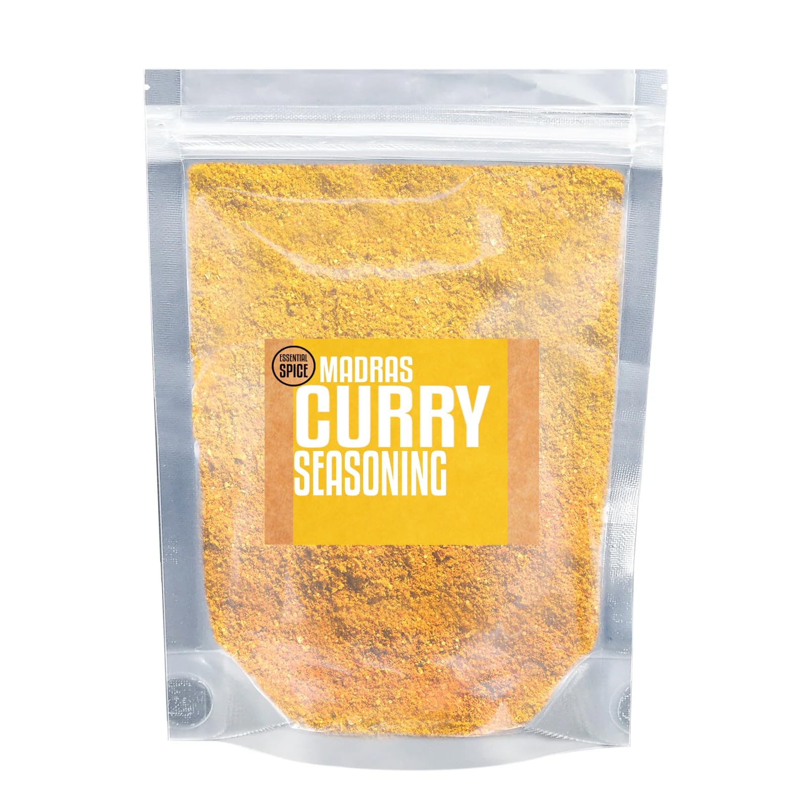 Essential Spice Madras Curry Seasoning - Spicy & Aromatic South Indian Blend with Turmeric, Chili, and Warm Spices - Perfect for Curries, Lentils