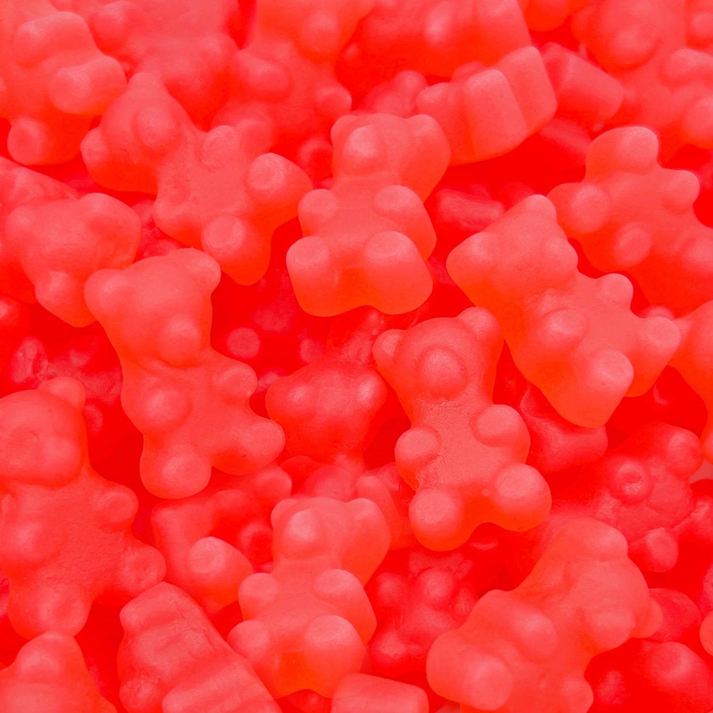 Cinnamon Bears | 1 Pound Bag | Cinnamon Candy | Gelatin Free Red JuJu Bears | Classic Sweet and Spicy Gummies | Gummy Candy | Nostalgic Chewy Candy
