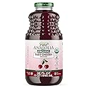 Pure Anatolia Organic Tart Cherry Juice 32 fl oz - Unsweetened Pure Tart Cherry Juice Organic - No Sugar Added, Non GMO, Gluten Free, Kosher - Sour