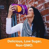 gr8nola PEANUT BUTTER - Healthy, Low Sugar Granola Cereal - Made with Superfoods Peanuts, Ashwagandha, and Chia Seeds, Soy Free, Dairy Free and No