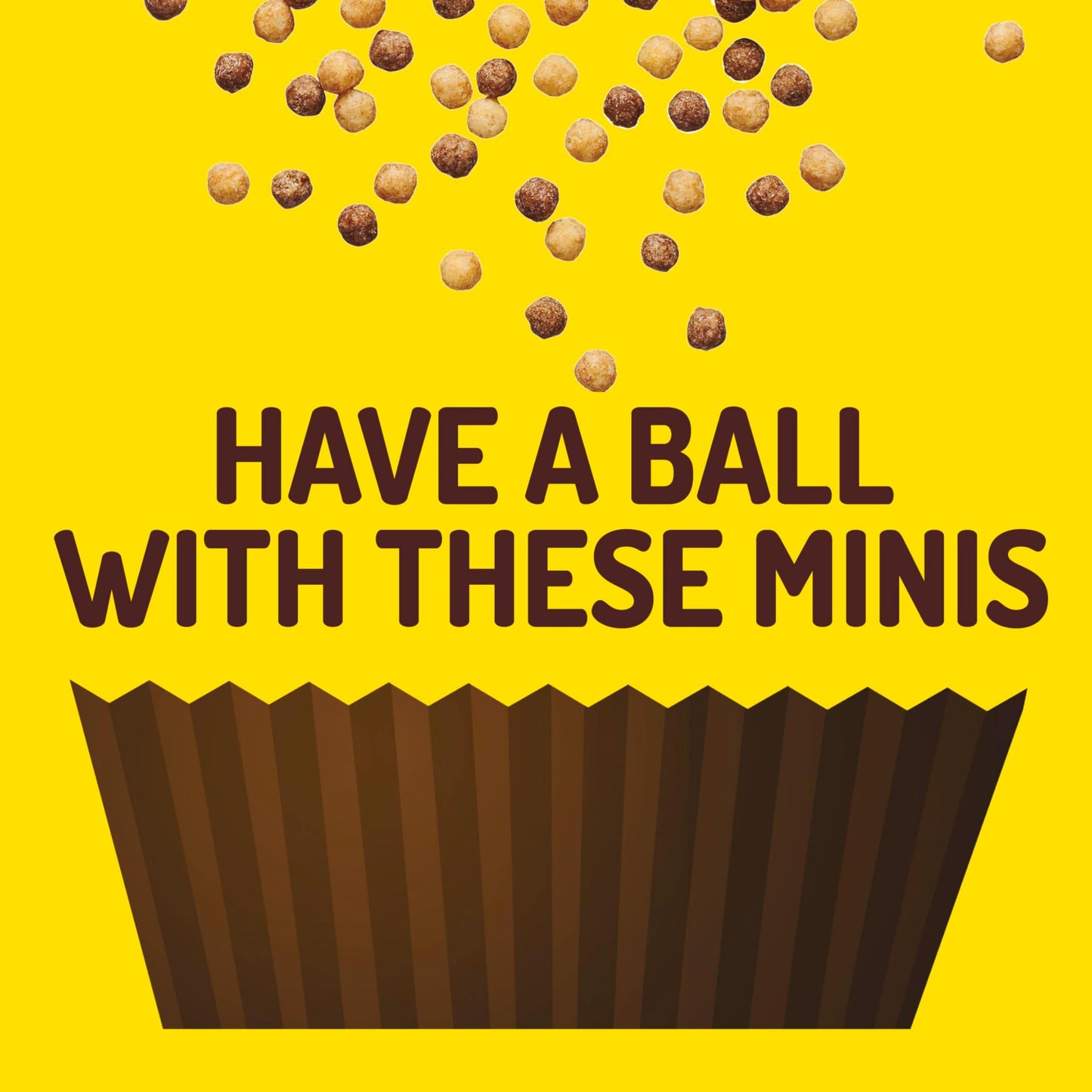 Reese's Puffs Minis Breakfast Cereal, Chocolate Peanut Butter Cereal, 11.7 OZ