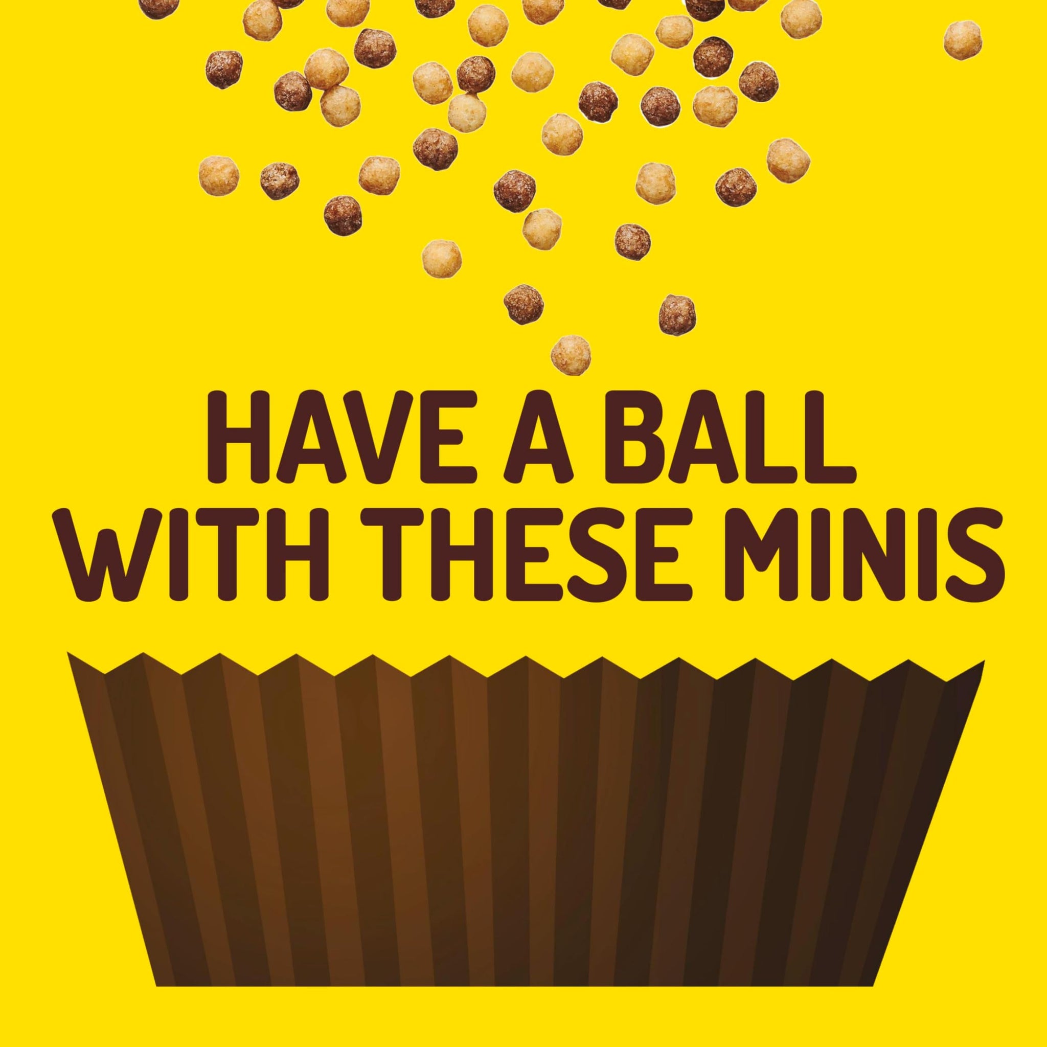 Reese's Puffs Minis Breakfast Cereal, Chocolate Peanut Butter Cereal, 11.7 OZ