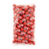 Color It Candy Red 1 inch Gumballs 2 Lb Bag - Perfect For Table Centerpieces, Weddings, Birthdays, Candy Buffets, & Party Favors.