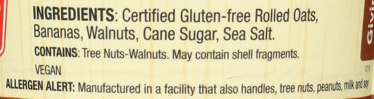 Straw Propeller Oatmeal Banana Bread, 2.5 OZ