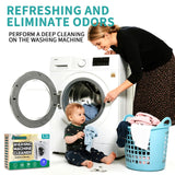 Anmoro Washing Machine Cleaner Tablets,24 Pack Deep Cleaning Tablets for HE,Front & Top Load Washers - Eliminates Odor-Causing Buildup,Debris from the