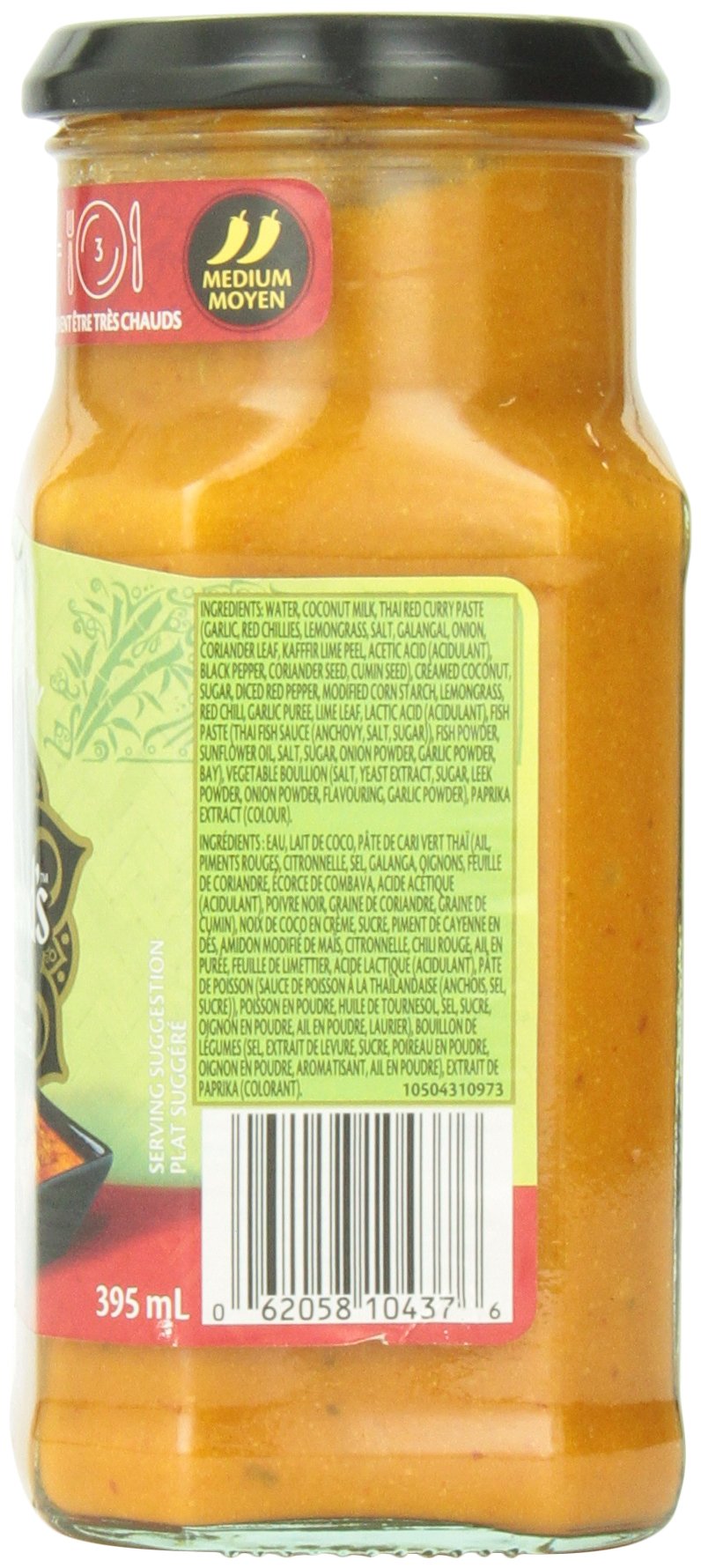 Sharwoods Thai Red Curry Sauce, 395 ML