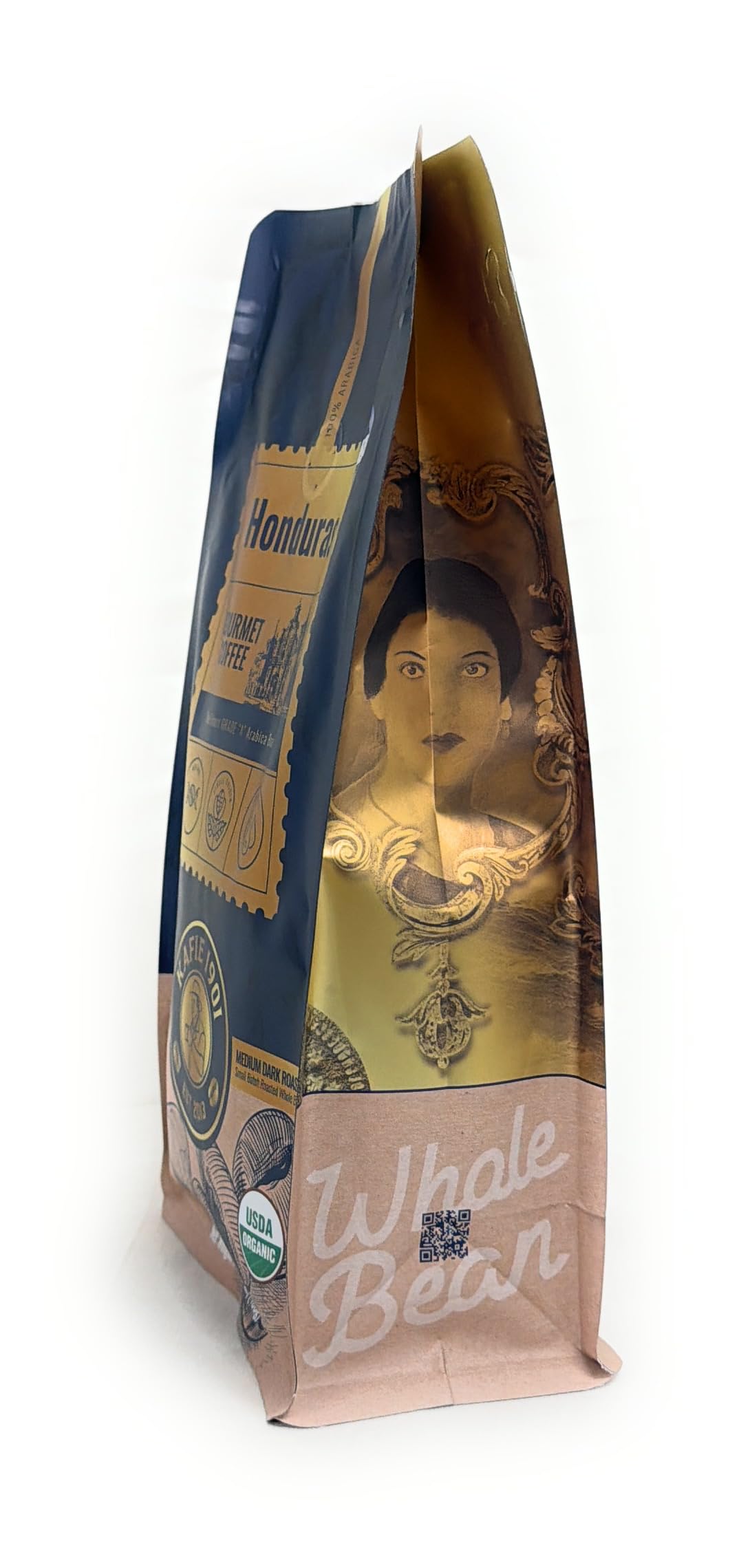 Kafie 1901 Honduras Organic Coffee - 1 lb Whole Bean - Single Origin, Specialty Grade, Small-Batch Roasted in Miami