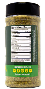 Malcolm’s Seasonings Italian Stallion Herb and Spice Blend Mix, Seasoning Powder, 11 oz Shaker