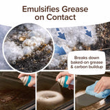Bull Shot Oven Pro, AS SEEN ON TV, Cling Foam Melts Away Baked-On Grease, Char & Food In Minutes, Professional Strength, Shake, Point & Spray, Made in